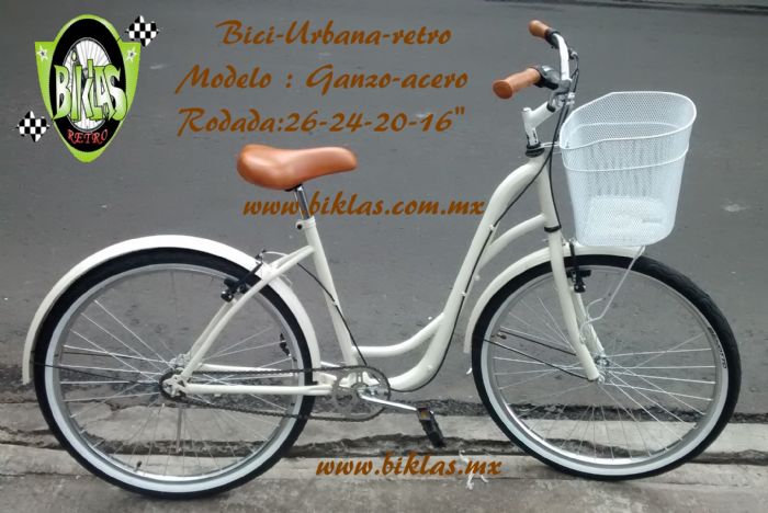 BICICLETAS FABRICA Retro, Vintage, Urbanas BIKLAS´MX
